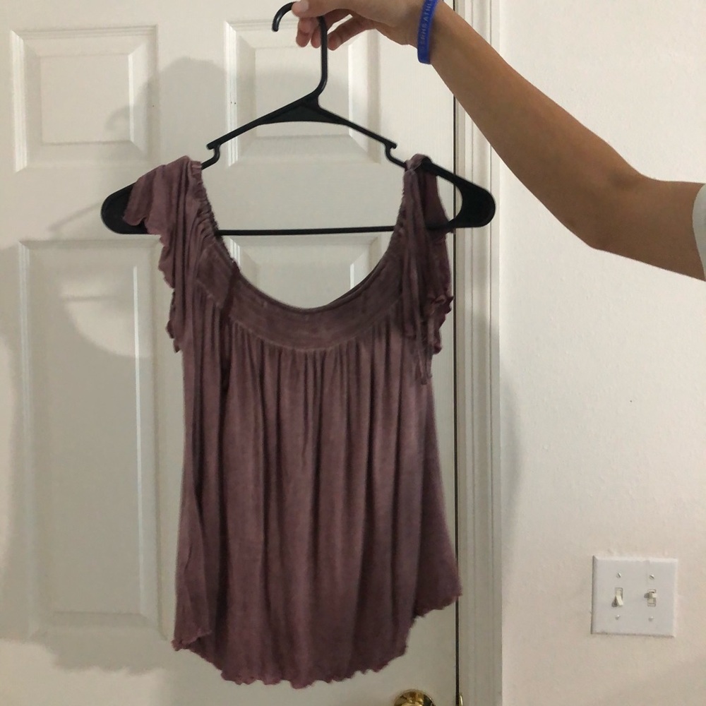 grew out of it—off the shoulder